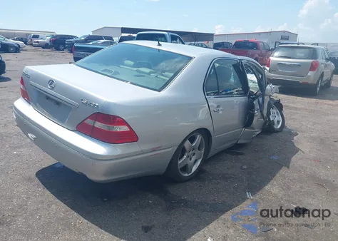 2005 Lexus Ls 430 z USA, uszkodzony, nr VIN JTHBN36F955026936